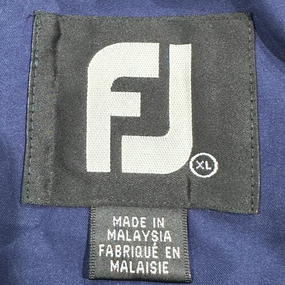 FootJoy Men's Lightweight Jacket - Navy Blue - Picture 5 of 6